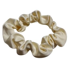 Hair Power szatén hajgumi, ekrü