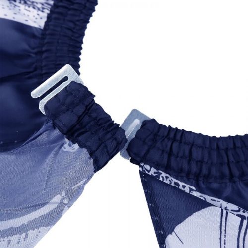 Hair Power fehér mintás beakasztós beterítőkendő