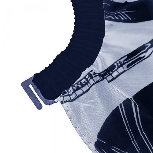 Hair Power fehér mintás beakasztós beterítőkendő