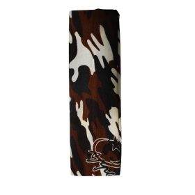 Hair Power textil fejpánt, brown jungle