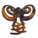Hair Power barna hajcsipesz HP194, 5 cm