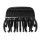Hair Power fekete hajcsipesz HP391, 6 cm