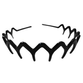 Hair Power fekete boltíves hajpánt HP492