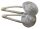 Hair Power Circle csit-csat, fehér, 2 db