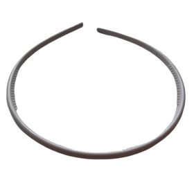 Hair Power keskeny fényes hajpánt, fehér