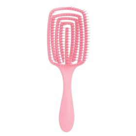 Hair Power Straw bontókefe, pasztel rózsaszín
