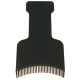 Hair Tools széles melírlapát, fekete