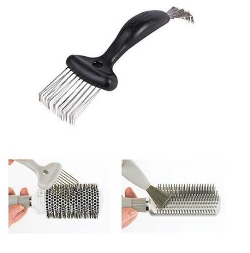 Olivia Garden Brush Cleaner 2in1 hajkefe tisztító, fekete