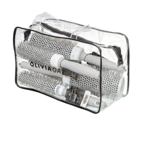 Olivia Garden Expert Speed White & Grey körkefe szett