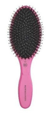 Olivia Garden Expert Care Oval Combo ovális vaddisznósörte bontókefe, pink