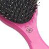 Olivia Garden Expert Care Oval Combo ovális vaddisznósörte bontókefe, pink