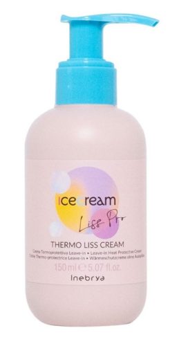 Inebrya Liss Pro Thermo Cream Liss hővédő krém, 150 ml