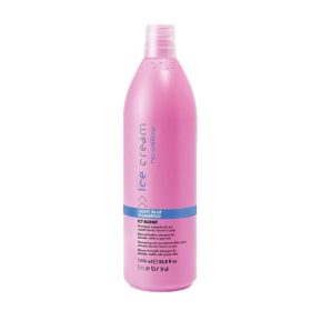   Inebrya Light Blue sampon a rezes és sárgás tónusok semlegesítésére, 1 l