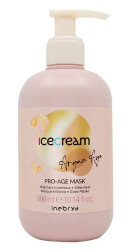 Inebrya Ice Cream Pro Age Argán olajos hajpakolás, 300 ml