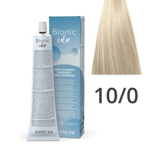 Inebrya Bionic Color ammóniamentes és PPD-mentes hajfesték 10.0