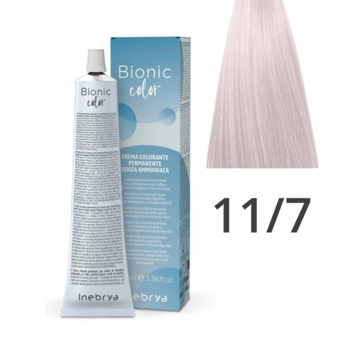 Inebrya Bionic Color ammóniamentes és PPD-mentes hajfesték 11.7
