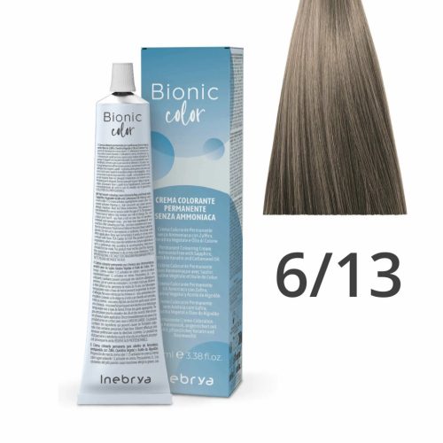 Inebrya Bionic Color ammóniamentes és PPD-mentes hajfesték 6.13