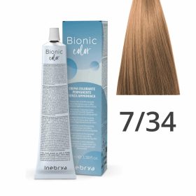   Inebrya Bionic Color ammóniamentes és PPD-mentes hajfesték 7.34