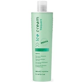 Inebrya Ice Cream frissítő sampon mentával, 300 ml