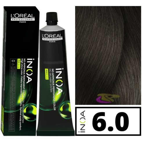 Loreal INOA ammóniamentes hajfesték 6.0