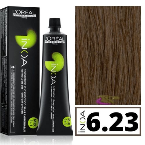 Loreal INOA ammóniamentes hajfesték 6.23