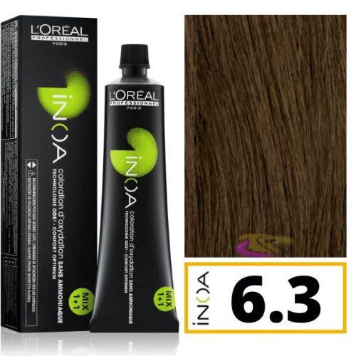 Loreal INOA ammóniamentes hajfesték 6.3