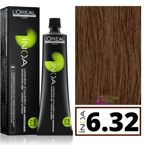 Loreal INOA ammóniamentes hajfesték 6.32