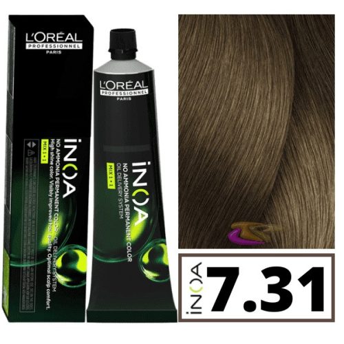 Loreal INOA ammóniamentes hajfesték 7.31