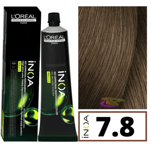 Loreal INOA ammóniamentes hajfesték 7.8