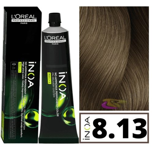 Loreal INOA ammóniamentes hajfesték 8.13