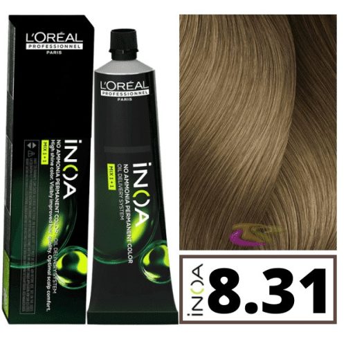 Loreal INOA ammóniamentes hajfesték 8.31