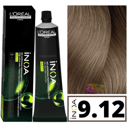 Loreal INOA ammóniamentes hajfesték 9.12