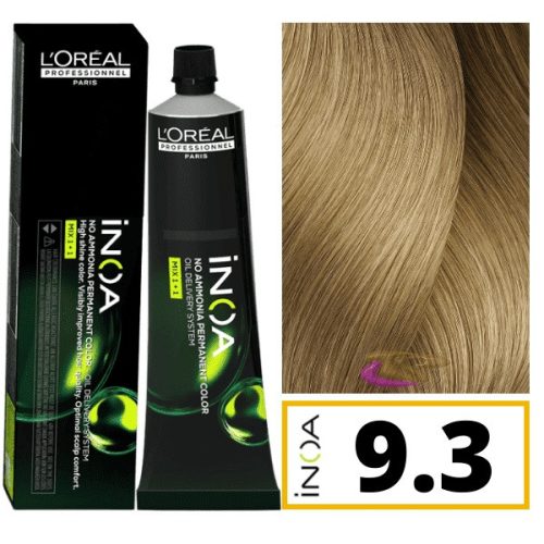 Loreal INOA ammóniamentes hajfesték 9.3