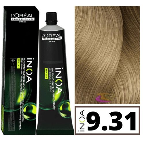 Loreal INOA ammóniamentes hajfesték 9.31