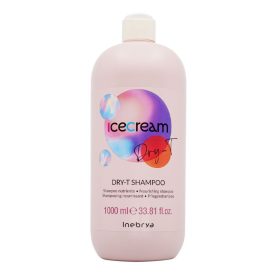   Inebrya Ice Cream Dry-T sampon Száraz hajra, Sérült hajra hajra, 1 l