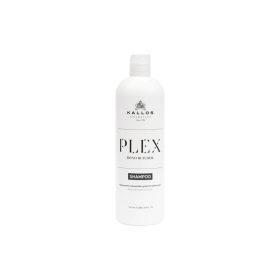   Kallos Plex Bond Builder sampon növényi proteinnel és peptid komplex-szel, 500 ml