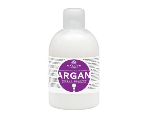 Kallos Argán olaj színvédő sampon festett hajra, 1 l