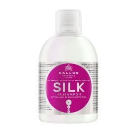 Kallos Silk sampon olívaolajjal és selyemproteinnel, 1 l
