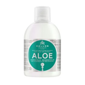   Kallos Aloe Vera hidratáló, regeneráló hajfény sampon, 1 l