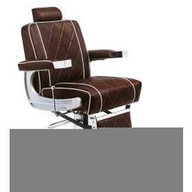 Barber férfi hidraulikus fodrász szék, barna MA5228A