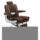 Barber férfi hidraulikus fodrász szék, barna MA5228A