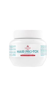 Kallos KJMN Hair pro-tox hajpakolás keratinnal, kollagénnel és hialuronsavval, 275 ml