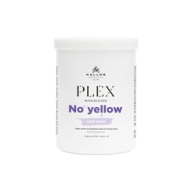   Kallos Plex Bond Builder No Yellow hamvasító pakolás növényi protein és peptid komplex-szel, 500 ml