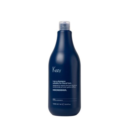 Kezy Macadamia Anti-Yellow hamvasító sampon, 1 l
