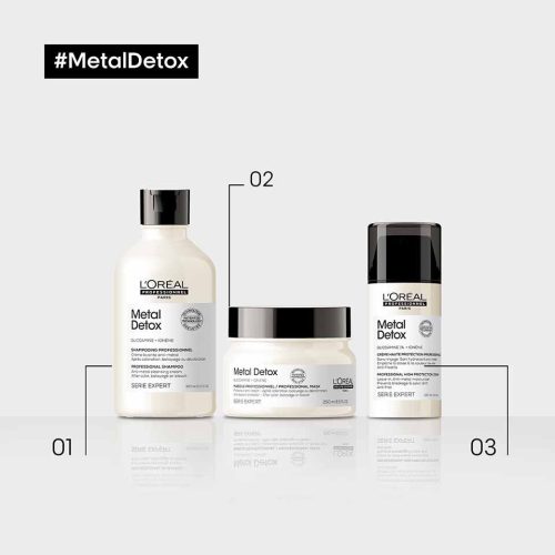 Loreal Seriel Expert Metal Detox hővédő krém, 100 ml