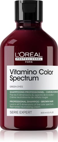Loreal Serie Expert Vitamino Color Spectrum Green hamvasító sampon, 300 ml
