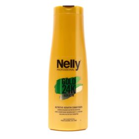   Nelly 24K tápláló kondicionáló balzsam keratinnal, 400 ml
