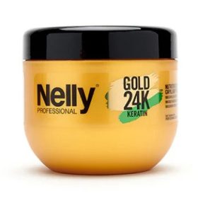   Nelly 24K tápláló hajpakolás búzaproteinnel és keratinnal, 500 ml