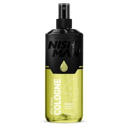 Nish Man After Shave Lotion Cologne 04 Lemon borotválkozás utáni folyadék, 400 ml