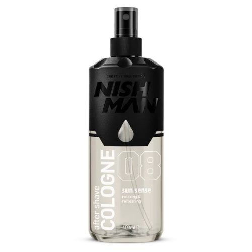Nish Man After Shave Lotion Cologne 08 Sun Sense borotválkozás utáni folyadék, 400 ml